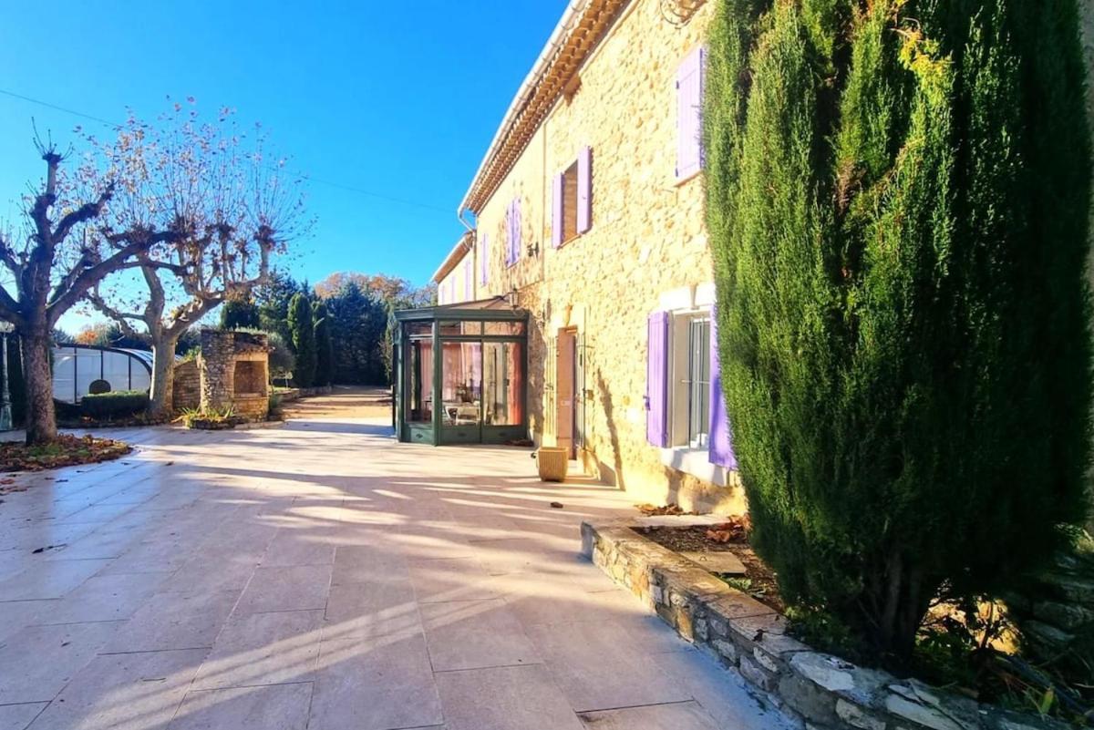 Mas Provencal With Swimming Pool & Air Conditioning Villa Rustrel Exterior photo